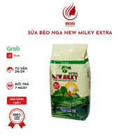 Sữa Béo Nga New Milky Extra túi1kg, sữa Ngô mùi thơm, dễ uống, nguyên liệu Mix kèm làm bánh bông lan