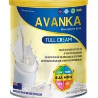 SỮA BÉO NGUYÊN KEM AVANKA FULL CREAM lon 900g