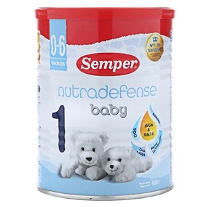 Sữa béo Semper Nga Nutradefense Baby 1 hộp 400gr