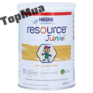 Sữa béo tăng cân Nestle Resource Junior - 400g (1-10 tuổi)