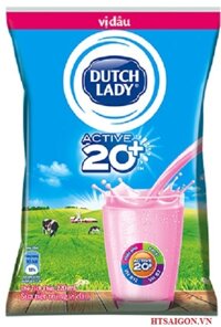 SỮA BỊCH ACTIVE 20+ DÂU 220ML