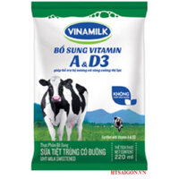 SỮA BỊCH VINAMILK CÓ ĐƯỜNG 220ML