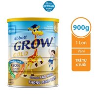 [SỮA BỈM GIÁ TỐT]Sữa Abbott grow gold 6+ 900g