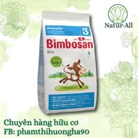 Sữa Bimbosan số 3 hữu cơ túi 400g