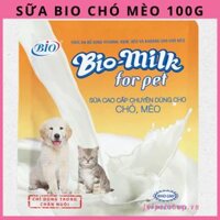 SỮA BIO MILK DÀNH CHO CHÓ MÈO 100G