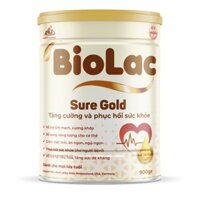 Sữa Biolac Sure Gold tăng cường và phục hồi sức khoẻ.