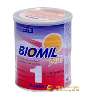 Sữa bột Biomil Plus số 1 - hộp 400g