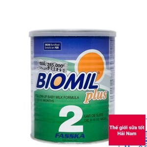 Sữa bột Biomil Plus số 2 - hộp 400g (6-12 tháng)