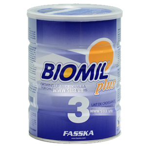 Sữa bột Biomil Plus số 3 - hộp 400g  (1 - 3 tuổi)