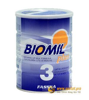 Sữa bột Biomil Plus số 3 - hộp 400g  (1 - 3 tuổi)