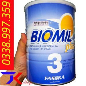 Sữa bột Biomil Plus 3 - hộp 800g (1 - 3 tuổi)