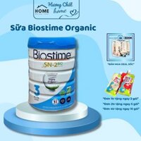 Sữa Biostime Organic Cao Cấp - Dinh Dưỡng Hữu Cơ Tốt Giúp Cho Bé Phát Triển Trí Não, Tăng Cường Miễn Dịch Hộp 800g