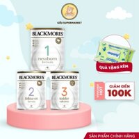 Sữa Blackmore số 1 2 3 mẫu mới, Sữa Blackmore chất lượng chuẩn từ Úc - Gấu Supermarket