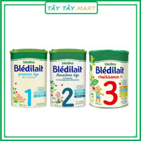 Sữa Bledilait Bledina số 1 số 2 số 3 hộp 900g  Mẫu mới 2020