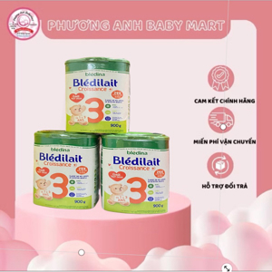 Sữa Bledina Bledilait Croissance số 3 - 900g (1 - 3 tuổi)