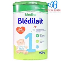 Sữa Bledina Bledilait Pháp Số 1 900gr Cho Bé Từ 0-6 Tháng