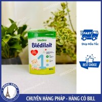 Sữa Bledina số 1 - Sữa bột Bledilait Pháp số 1, hàng air, hộp 900gr