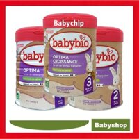 Sữa Bò Hữu Cơ BabyBio Số 1/2/3 800g [Date mới nhất]