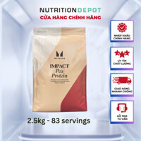 Sữa bổ sung đạm thực vật Pea Protein Isolate Myprotein 2.5kg - Nutrition Depot Vietnam