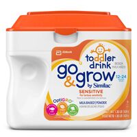 Sữa Bổ sung dinh dưỡng cho trẻ em bi nhạy cãm tiêu chäy, Go & Grow by Similac® Sensitive*, 624g/hộp (Bộ 6 hộp)