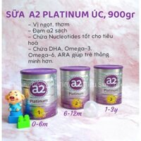 Sữa bột A2 Platinum cho bé từ sơ sinh trở lên, nội địa Úc