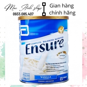 Sữa bột Abbott Ensure Singapore 850g