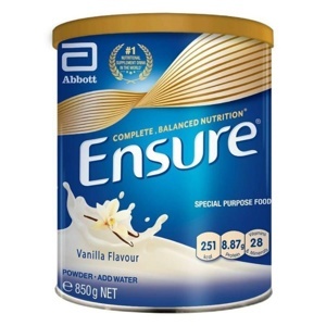 Sữa bột Abbott Ensure Singapore 850g