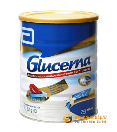 Sữa bột Abbott Glucerna DC - hộp 850g (dành cho người bệnh tiểu đường)