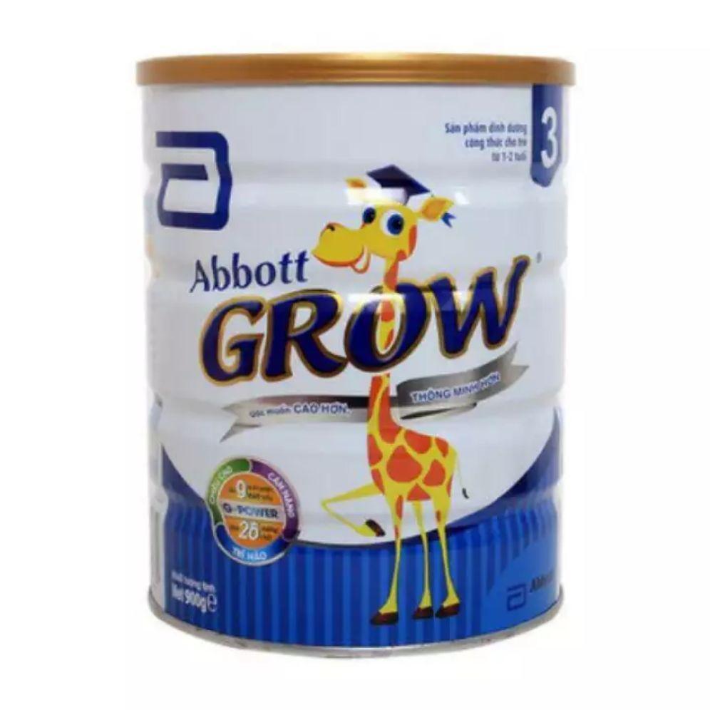 Sữa bột Abbott Grow 3 - hộp 900g (dành cho trẻ từ 1 - 3 tuổi)