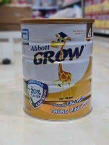 Sữa bột Abbott Grow 4 - hộp 900g (dành cho trẻ từ 3 - 6 tuổi)