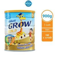 Sữa bột Abbott Grow Gold 3+ 900g