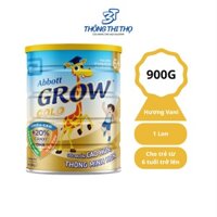 Sữa Bột Abbott Grow Gold 6+ Hương Vani 900g