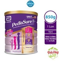 Sữa bột Abbott Pediasure B/A 850g ( 12Lon/ Thùng) **Chỉ giao đơn theo số lượng thùng chuẩn khu vực Miền Nam ** (Hộp)