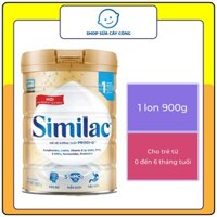 Sữa bột Abbott Similac 1 900g Gangliosides 5G chính hãng