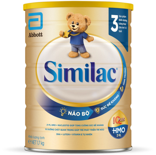 Sữa bột Abbott Similac Eye-Q 3 HMO 1.7kg