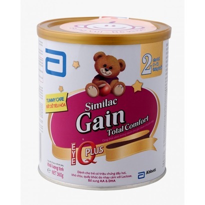 Sữa bột Abbott Similac Gain Total Comfort 2 - hộp 360g (dành cho trẻ từ 6 - 12 tháng)