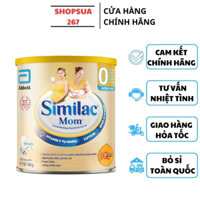 Sữa Bột Abbott Similac Mom IQ Plus Hương Vani Hộp 400g (Bà mẹ mang thai và cho con bú)