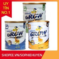 Sữa Bột Abott Grow Tăng Chiều Cao Số 2,3,4 lon 900g