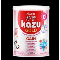 Sữa bột Aiwado Kazu Gain Gold 0+ 810g (0-12 tháng)