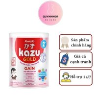 Sữa bột Aiwado Kazu Gain Gold 2+ 810g ( Trên 24 tháng)