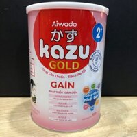 Sữa bột Aiwado KAZU GAIN GOLD 2+ (Cho bé trên 24 tuổi) - SỮA MÁT TĂNG CÂN - Lon 810g