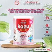 Sữa bột Aiwado Kazu Gain Gold 810g - TĂNG CÂN CHUẨN, TIÊU HÓA TỐT & PHÁT TRIỂN TOÀN DIỆN