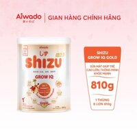 Sữa bột Aiwado Shizu Grow IQ Gold 1+ 810 gram  - Sữa Mát giúp trẻ Cao Lớn, Thông Minh, Khỏe Mạnh
