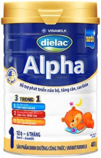 Sữa bột Alpha từ 0-6 tháng