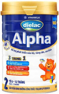 Sữa bột Alpha từ 6-12 tháng