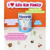 Sữa bột Alponte gain 850g kèm quà tặng