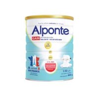 Sữa bột Alponte Gain tăng cân cho trẻ 1 – 10 tuổi lon 900g