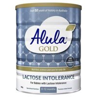 Sữa bột Alula Gold không dung nạp lactose cho trẻ sơ sinh 0-12 tháng 900g