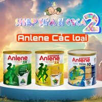 Sữa bột Anlene các loại 3X,5X Total 10X dành cho người trên 40 tuổi
