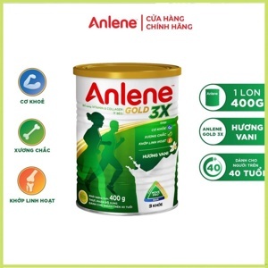 Sữa bột Anlene Gold - hộp 400g (hộp thiếc dành cho người trên 51 tuổi)
